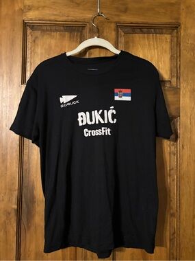 Women's Black Dukic CrossFit Short Sleeve Tee
